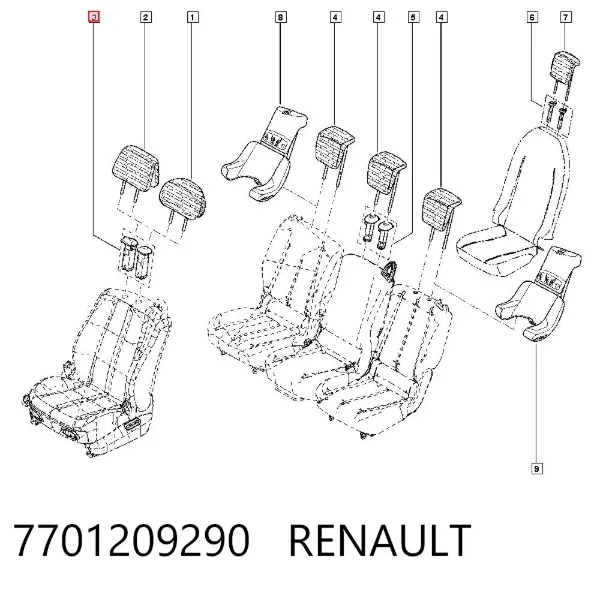  7701209290 Renault (RVI)