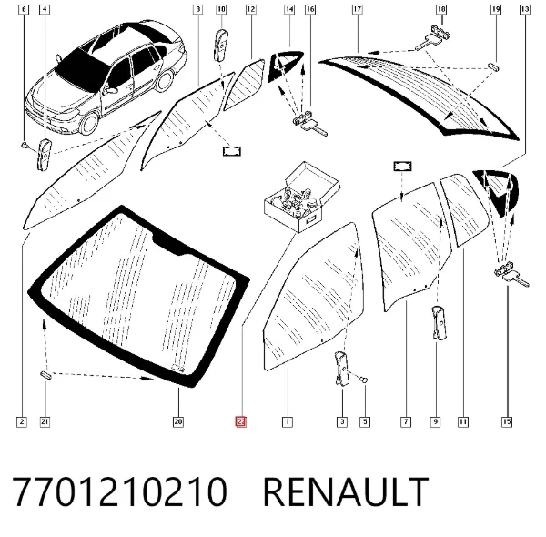  7701210210 Renault (RVI)