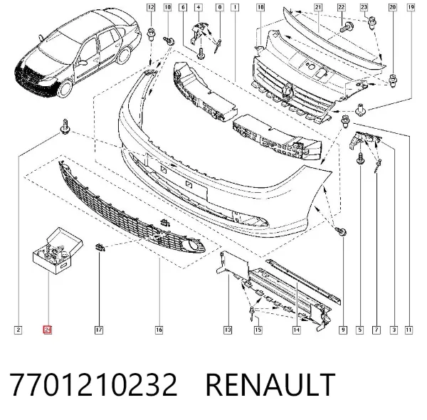  7701210232 Renault (RVI)