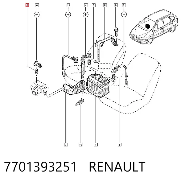  7701393251 Renault (RVI)