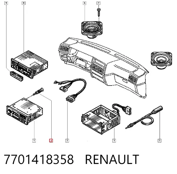  7701418358 Renault (RVI)