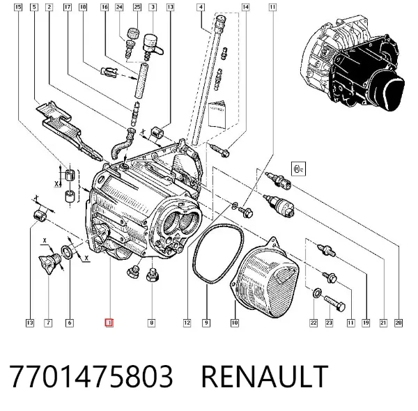  7701475803 Renault (RVI)