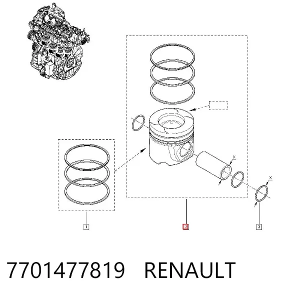  7701477819 Renault (RVI)