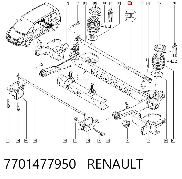  7701477950 Renault (RVI)