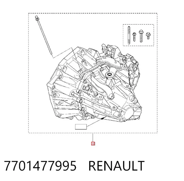 КПП 7701477995 Renault (RVI)