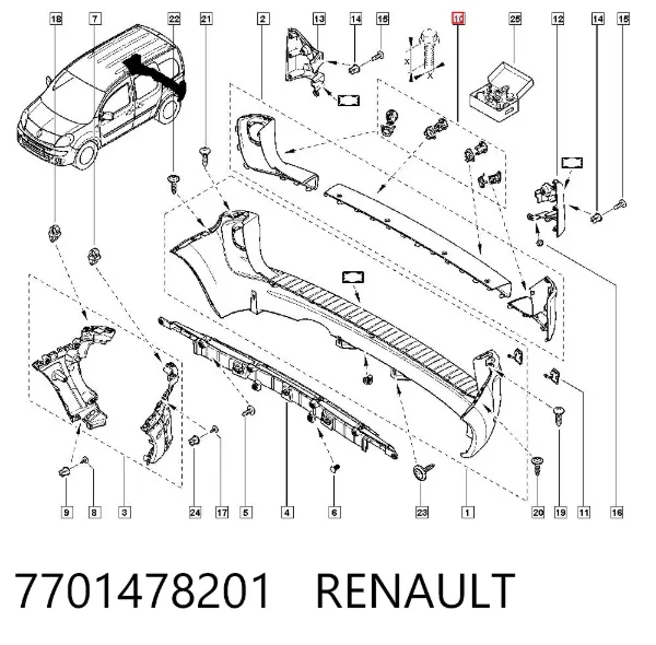  7701478201 Renault (RVI)