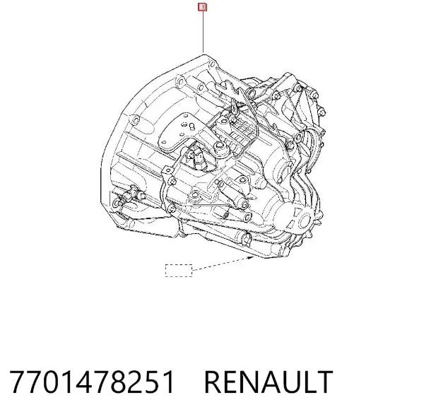 КПП 7701478251 Renault (RVI)