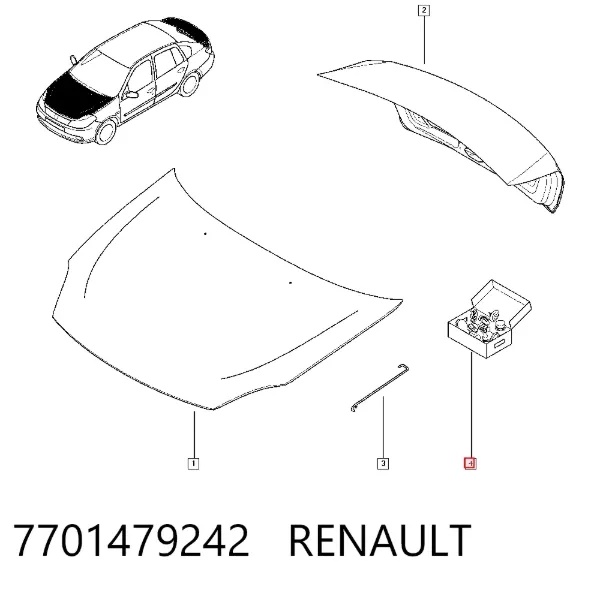  7701479242 Renault (RVI)