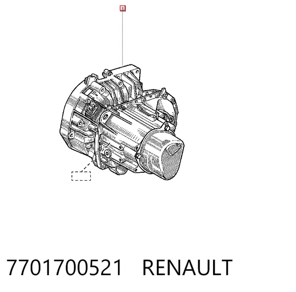 КПП 7701700521 Renault (RVI)