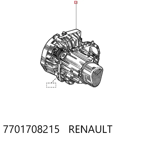 КПП 7701708215 Renault (RVI)