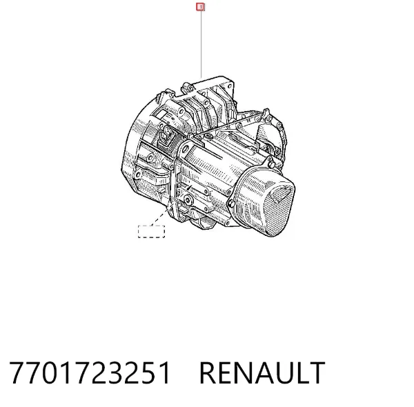 КПП 7701723251 Renault (RVI)
