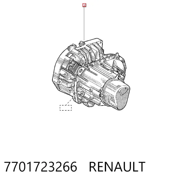 КПП 7701723266 Renault (RVI)