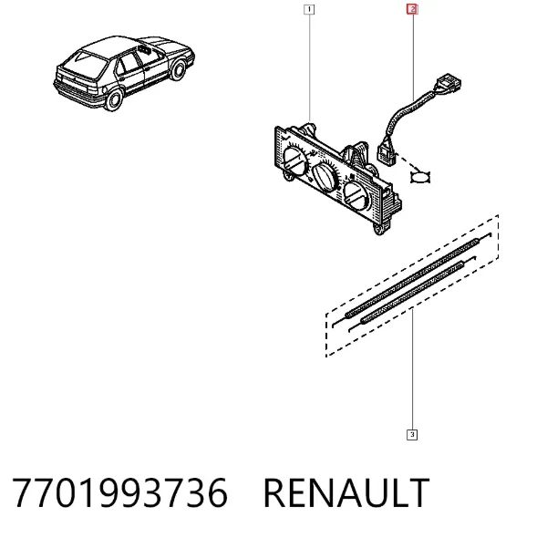  7701993736 Renault (RVI)
