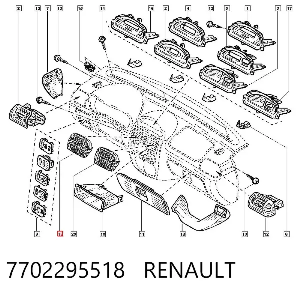  7702295518 Renault (RVI)