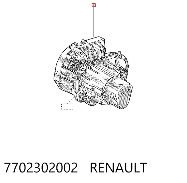 КПП 7702302002 Renault (RVI)