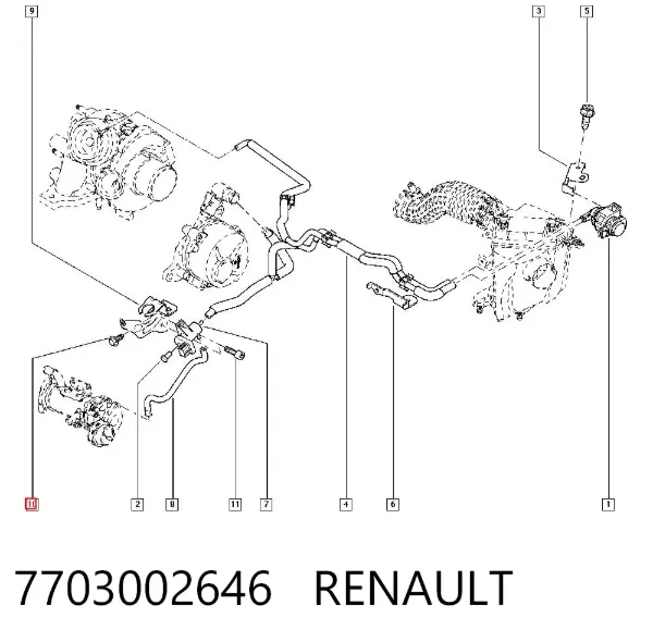  7703002646 Renault (RVI)