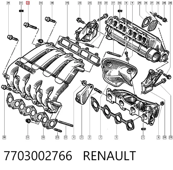  7703002766 Renault (RVI)
