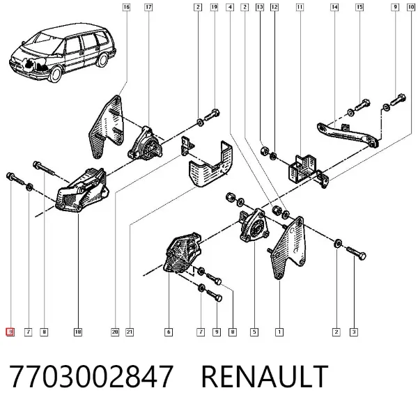  7703002847 Renault (RVI)