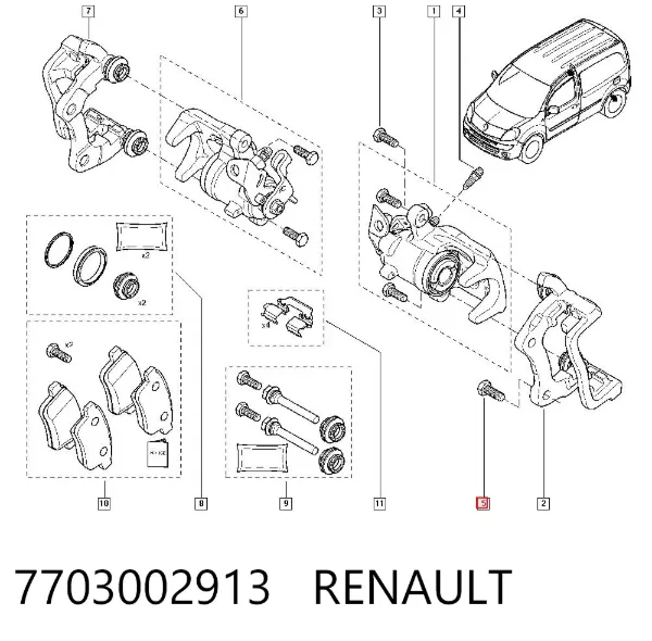  7703002913 Renault (RVI)