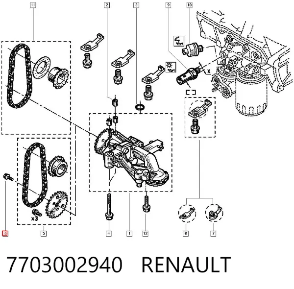  7703002940 Renault (RVI)