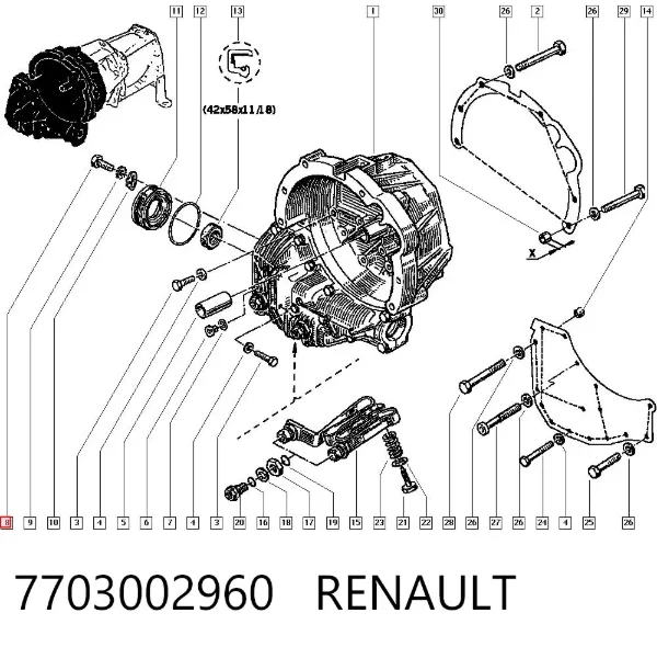  7703002960 Renault (RVI)