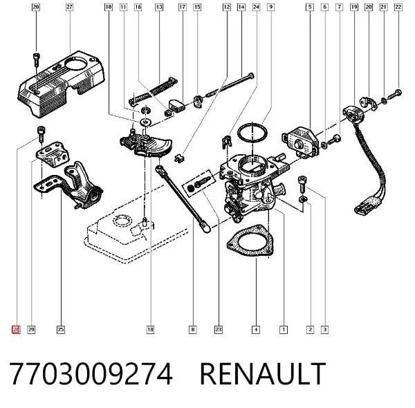  7703009274 Renault (RVI)