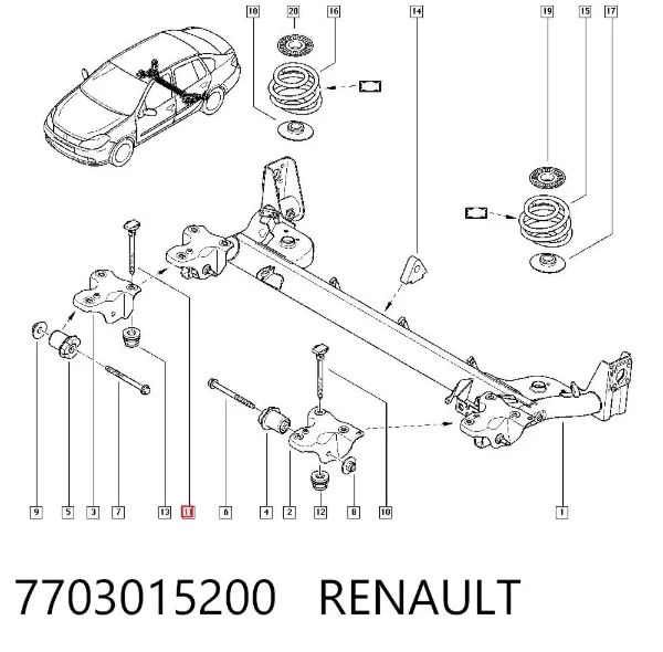  7703015200 Renault (RVI)