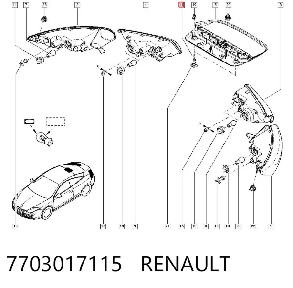  7703017115 Renault (RVI)