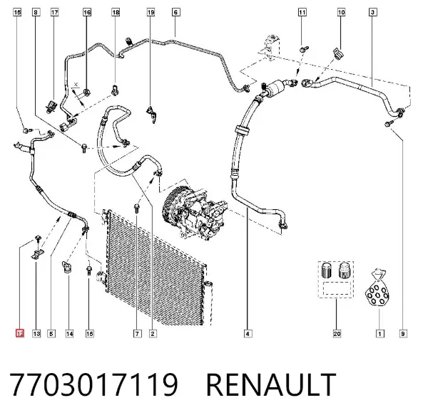  7703017119 Renault (RVI)