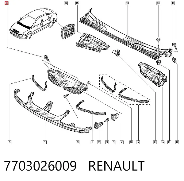  7703026009 Renault (RVI)