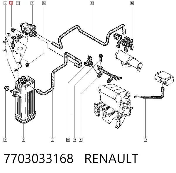  7703033168 Renault (RVI)