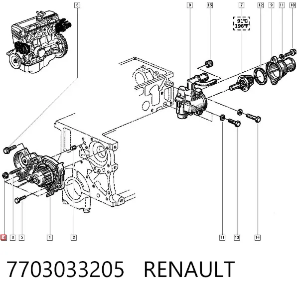  7703033205 Renault (RVI)