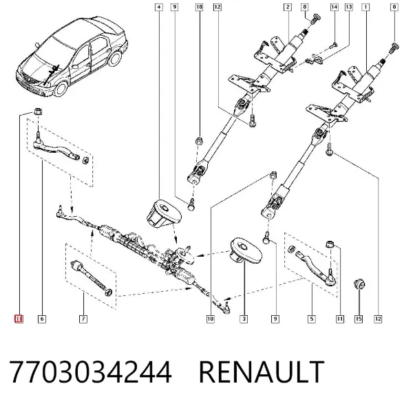  7703034244 Renault (RVI)