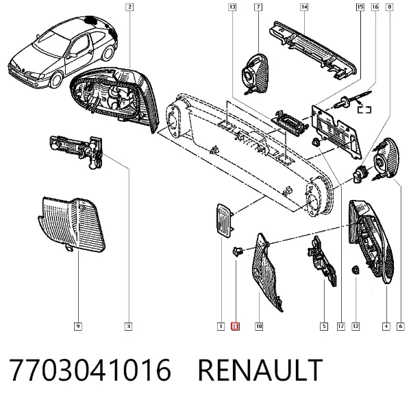  7703041016 Renault (RVI)