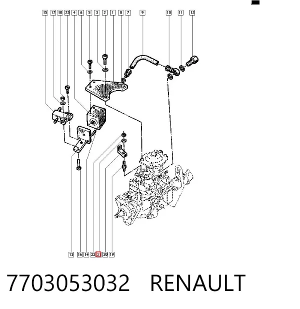  7703053032 Renault (RVI)
