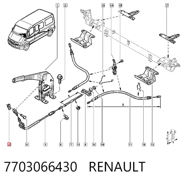  7703066430 Renault (RVI)