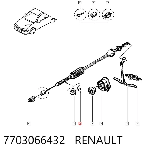  7703066432 Renault (RVI)