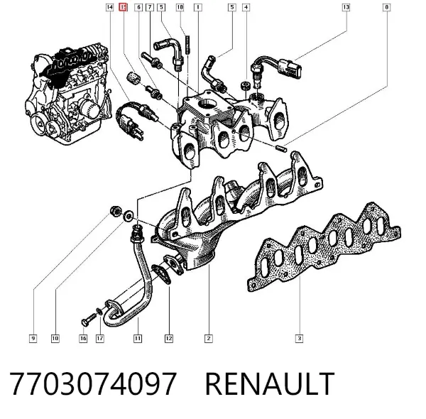  7703074097 Renault (RVI)