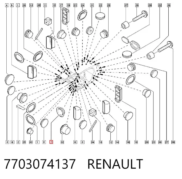  7703074137 Renault (RVI)