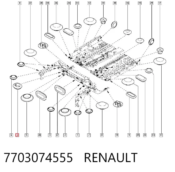  7703074555 Renault (RVI)