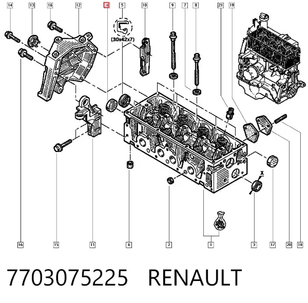  7703075225 Renault (RVI)
