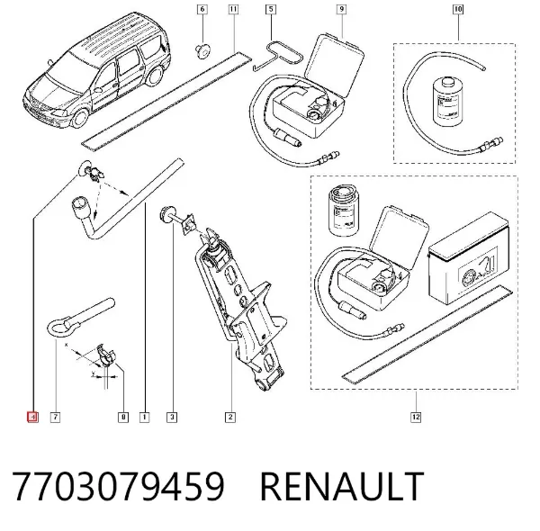  7703079459 Renault (RVI)