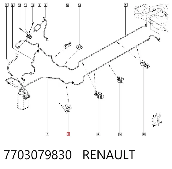  7703079830 Renault (RVI)