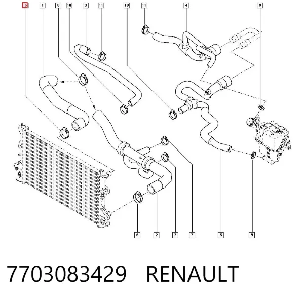  7703083429 Renault (RVI)