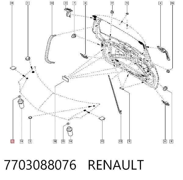  7703088076 Renault (RVI)