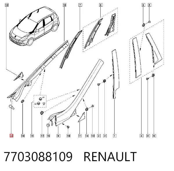  7703088109 Renault (RVI)