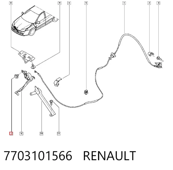  7703101566 Renault (RVI)