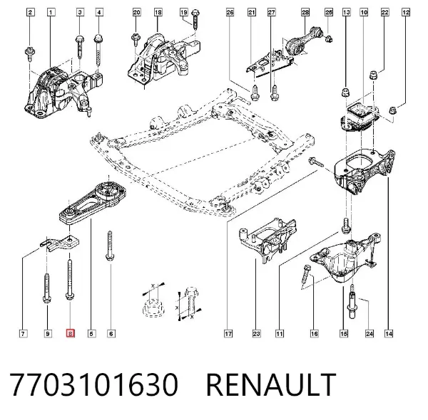  7703101630 Renault (RVI)