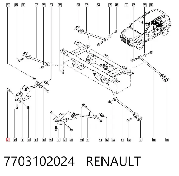  7703102024 Renault (RVI)