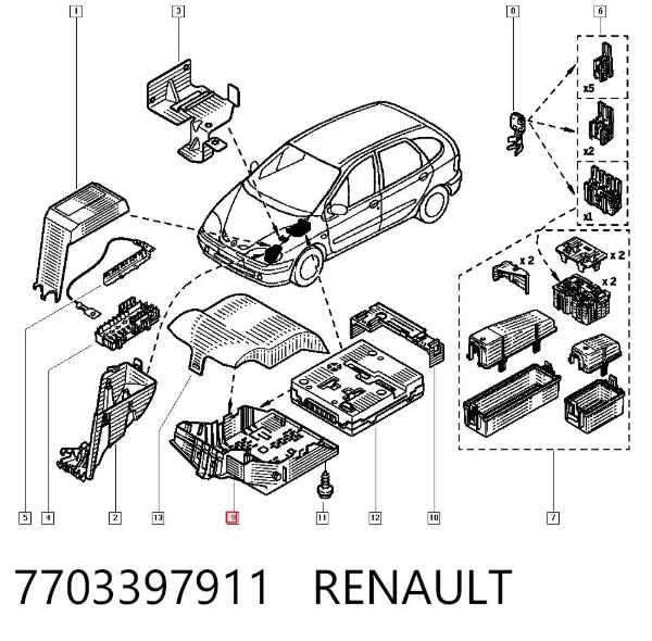  7703397911 Renault (RVI)